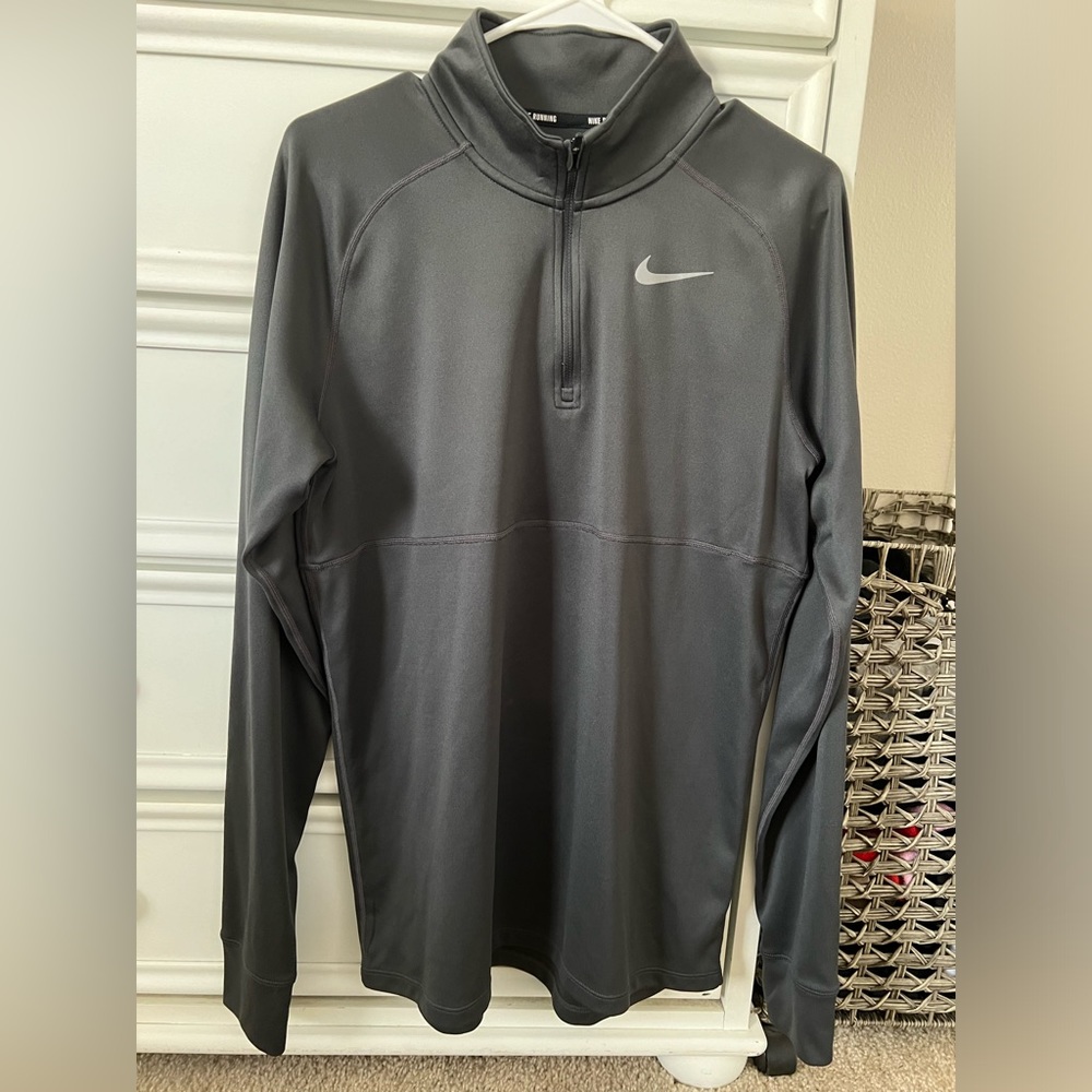 Nike running dri-fit quarter zip pullover